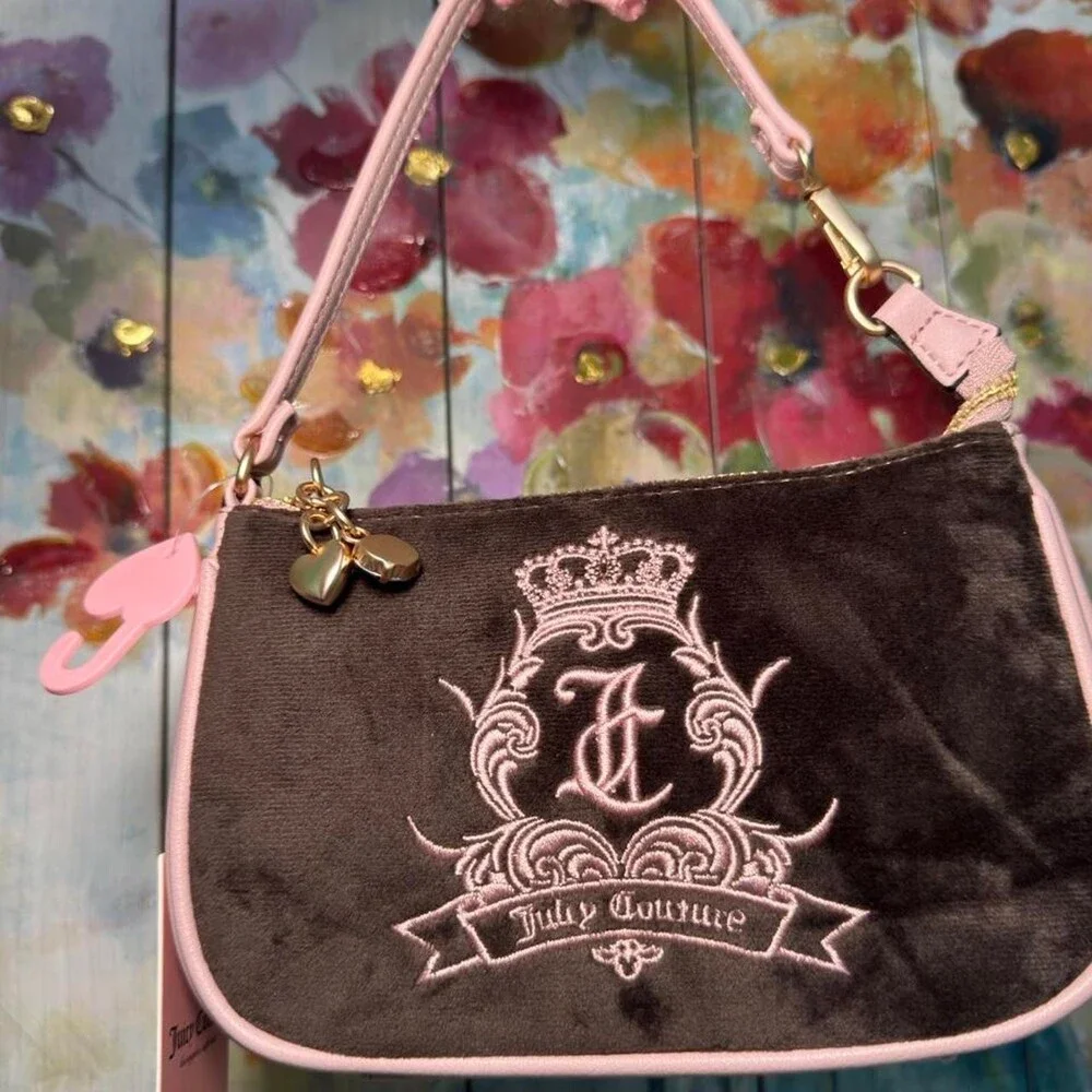Juicy Couture Pink Brown shoulder bag